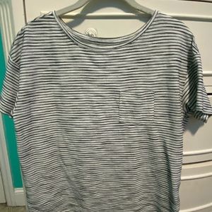 Old Navy; size small textured striped top
